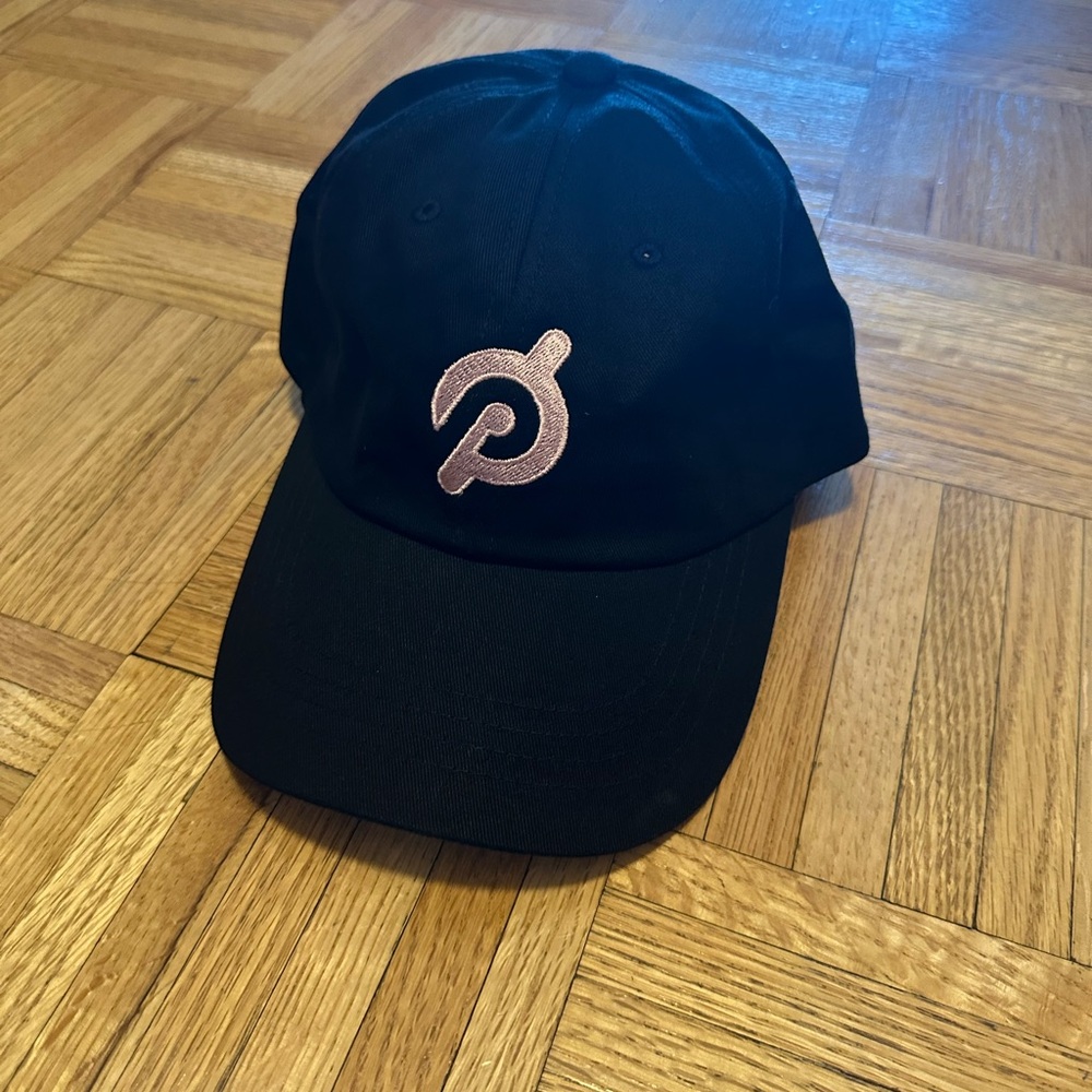 Peloton logo baseball cap